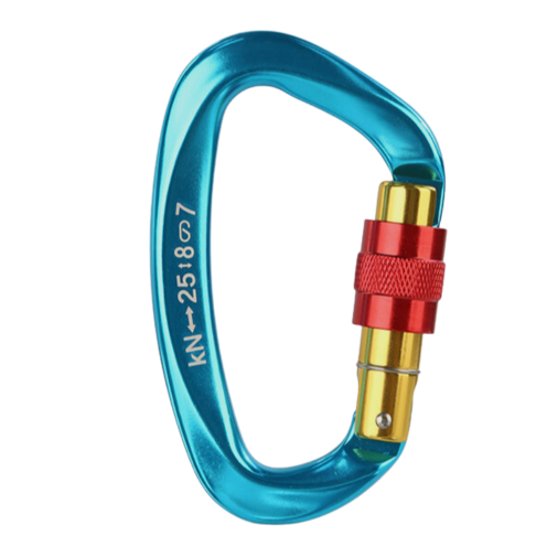 J0603  D Shape  Alloy Carabiner  