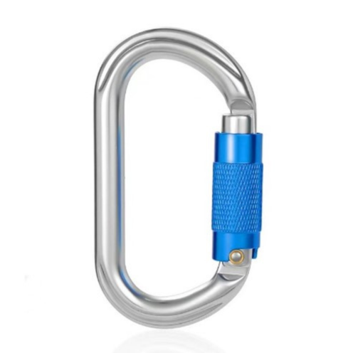 J0601  Oval Shape  Alloy Carabiner